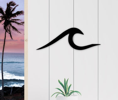 Single Line Wave Wall Art - Simply Royal Design